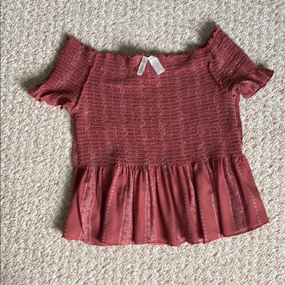 JAPNA off the shoulders blouse - Picture 7 of 8